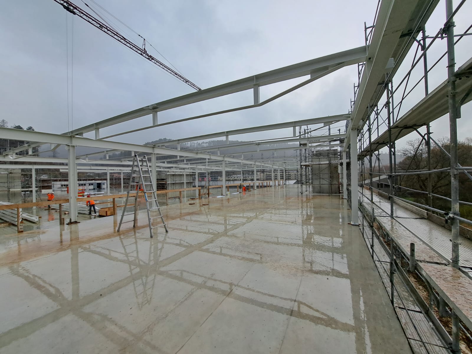 Neubau Gewerbehalle in Zwingen